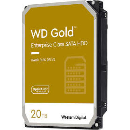 HDD WD Gold 20TB WD202KRYZ 7200RPM 512MB  - 1