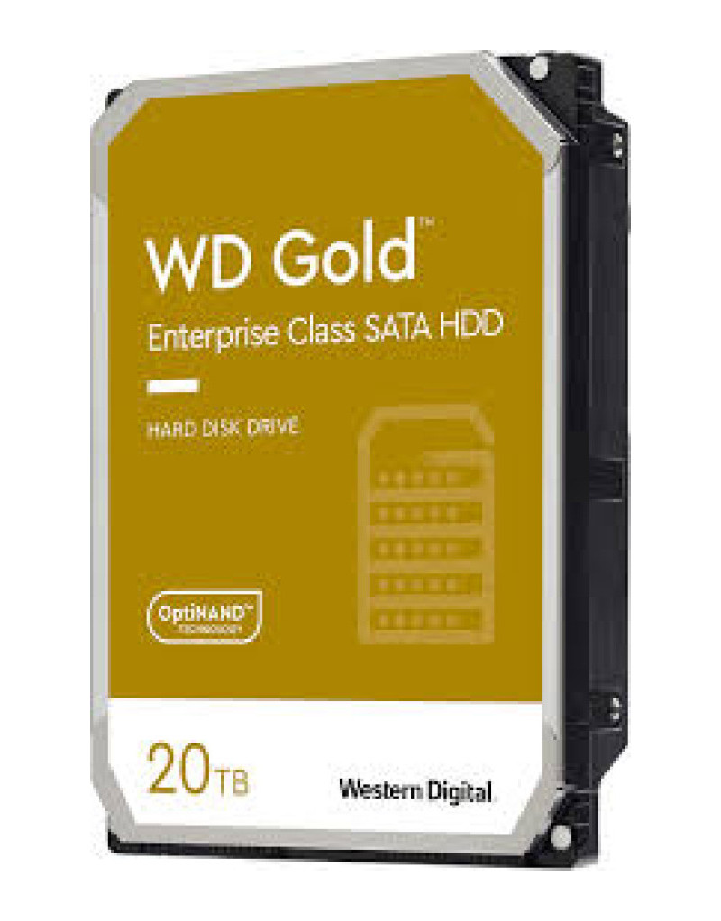 HDD WD Gold 20TB WD202KRYZ 7200RPM 512MB - 1 HDD WD Gold 20TB WD202KRYZ 7200RPM 512MB - 1