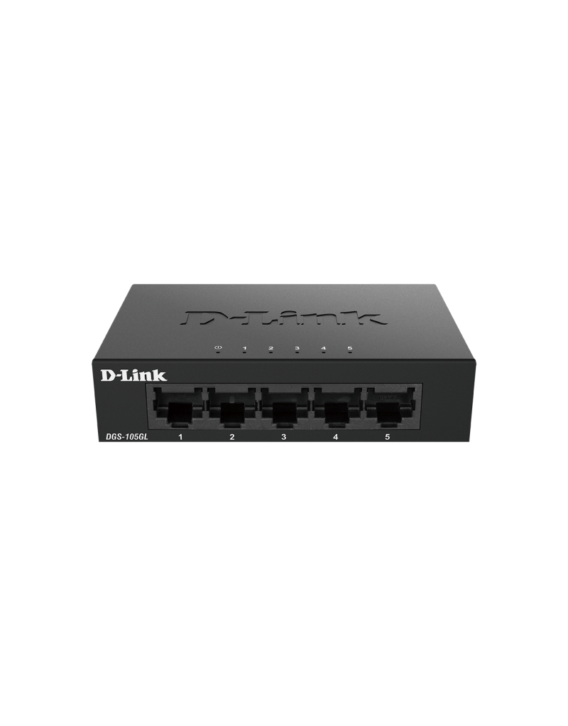 LAN Switch D-Link DGS-105GL 10/100/1000 5port Metal Gigabit  - 1