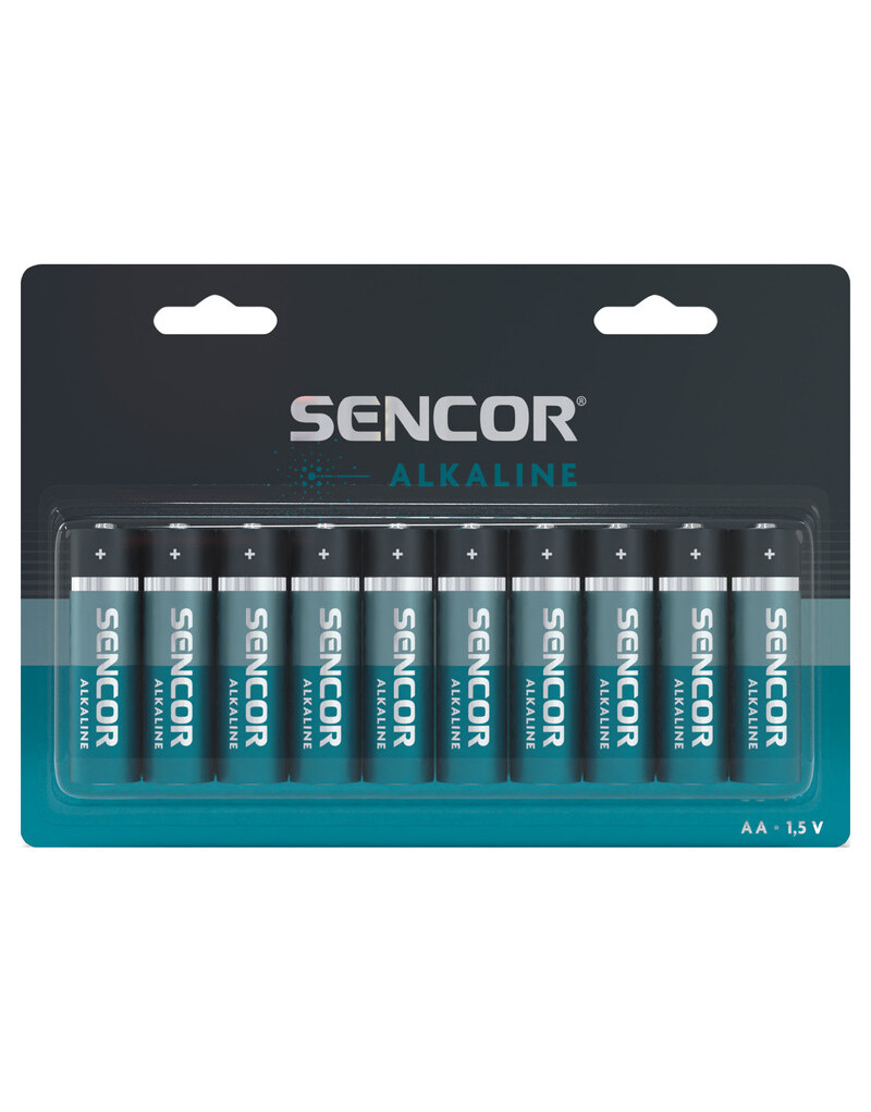 Baterija Sencor LR06 AA 10BP Alkalna 10/1 - 1 Baterija Sencor LR06 AA 10BP Alkalna 10/1 - 1