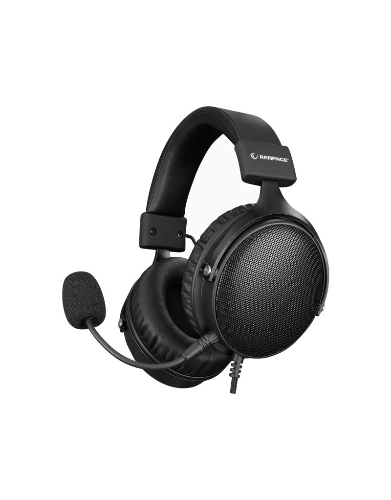 Slušalice sa mikrofonom Rampage RM-K99 X-PIKE 7.1 USB+3.5mm crne - 1 Slušalice sa mikrofonom Rampage RM-K99 X-PIKE 7.1 USB+3.5mm crne - 1