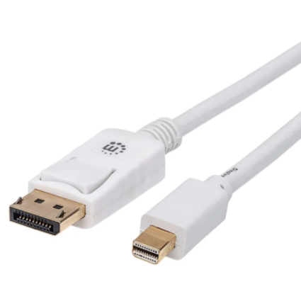 Kabl Manhattan Mini Display Port on Display Port cable Ver.1.4 8K@60HZ 3,0m  - 1