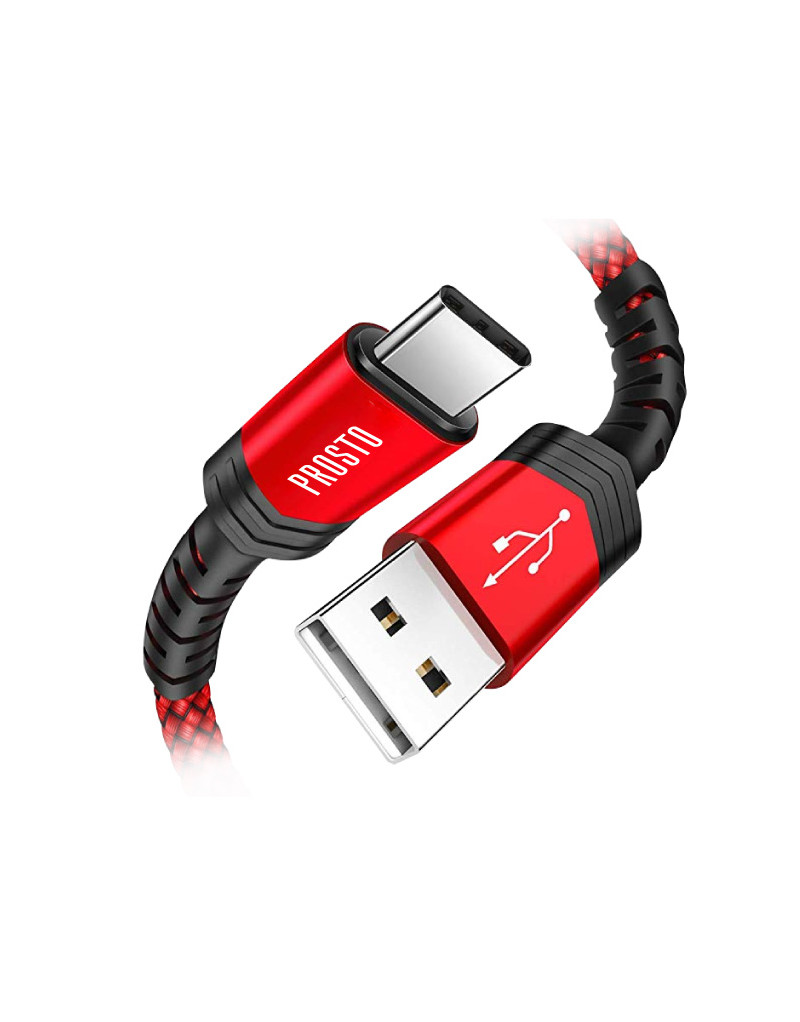 USB 2.0 kabel, USB A- USB C, 1m