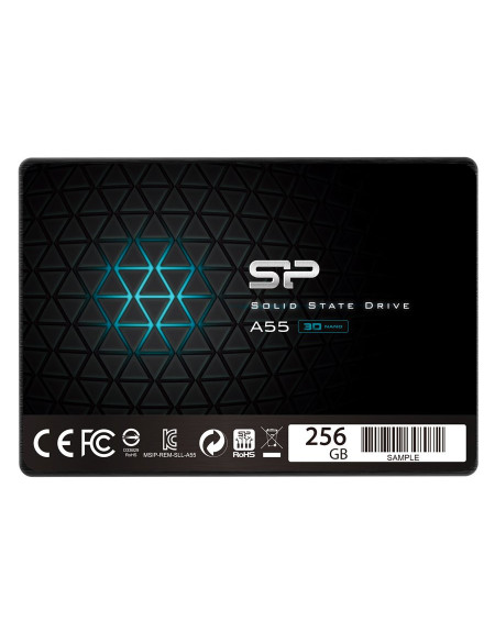 Silicon Power Ace - A55 256GB SSD SATAIII 3D NAND 3D NAND, SLC
