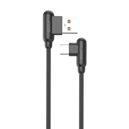 USB kabel A-USB C 90° 1m