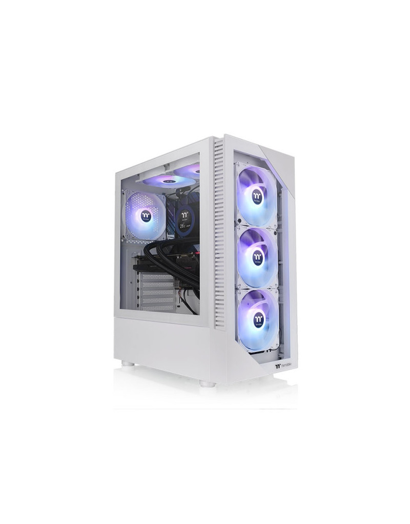 Kućište Thermaltake View 200 TG ARGB x3/WHITE/Window/Glass/CA-1X3-00M6WN-00  - 1
