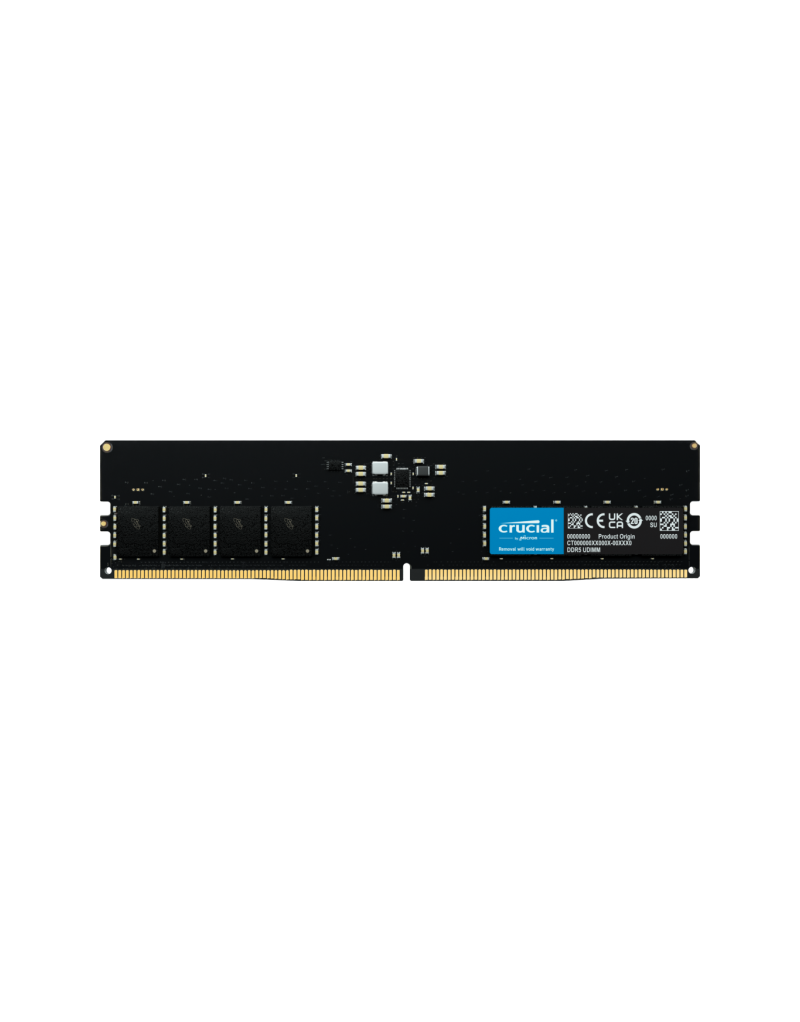 RAM DDR5 16GB Crucial 4800MHz CT16G48C40U5T Tray - 1 RAM DDR5 16GB Crucial 4800MHz CT16G48C40U5T Tray - 1
