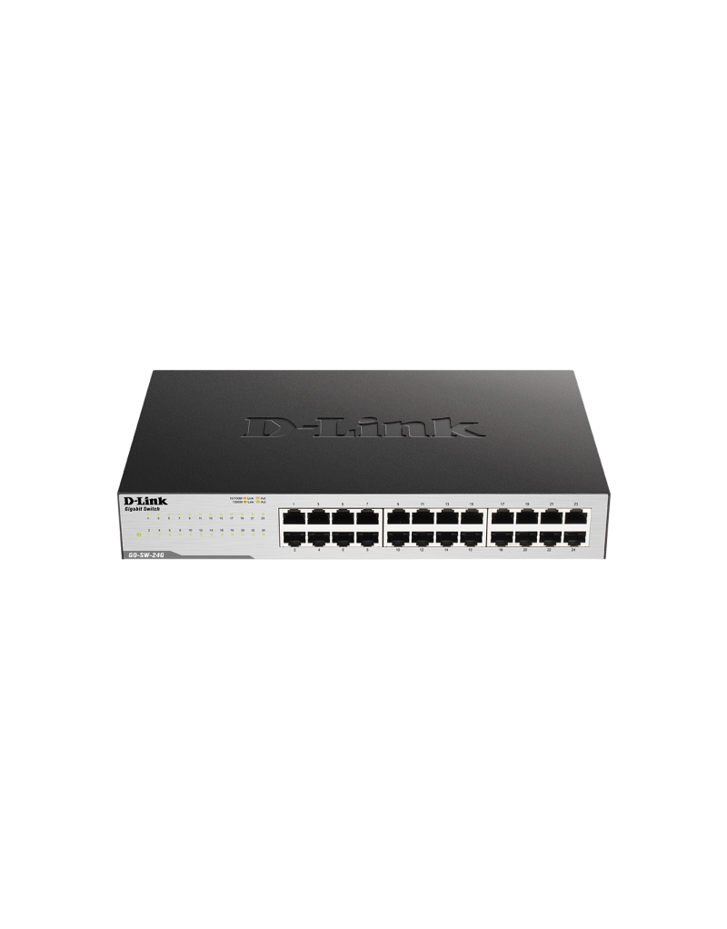 LAN Switch D-Link GO-SW-24G/E 10/100/1000Mbps 24port - 1 LAN Switch D-Link GO-SW-24G/E 10/100/1000Mbps 24port - 1