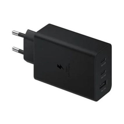 Kućni punjač Samsung EP-T6530-NBE 65W 2x USB + Type C  - 1