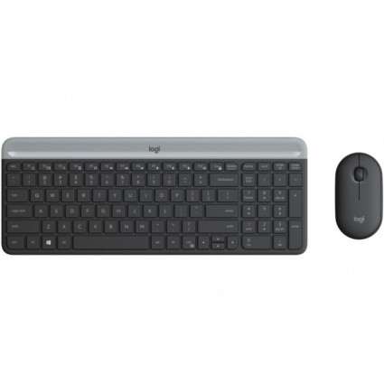 Tastatura + Miš Logitech MK470 US Slim Wireless 920-009204  - 1