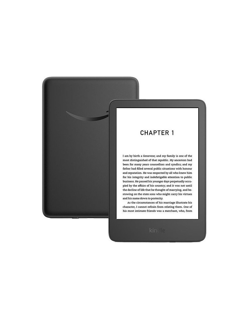 Amazon Kindle e-book reader 6 300ppi/16GB/USB-C/Wi-Fi/BT/Black/2024/B0CP31T5M6  - 1