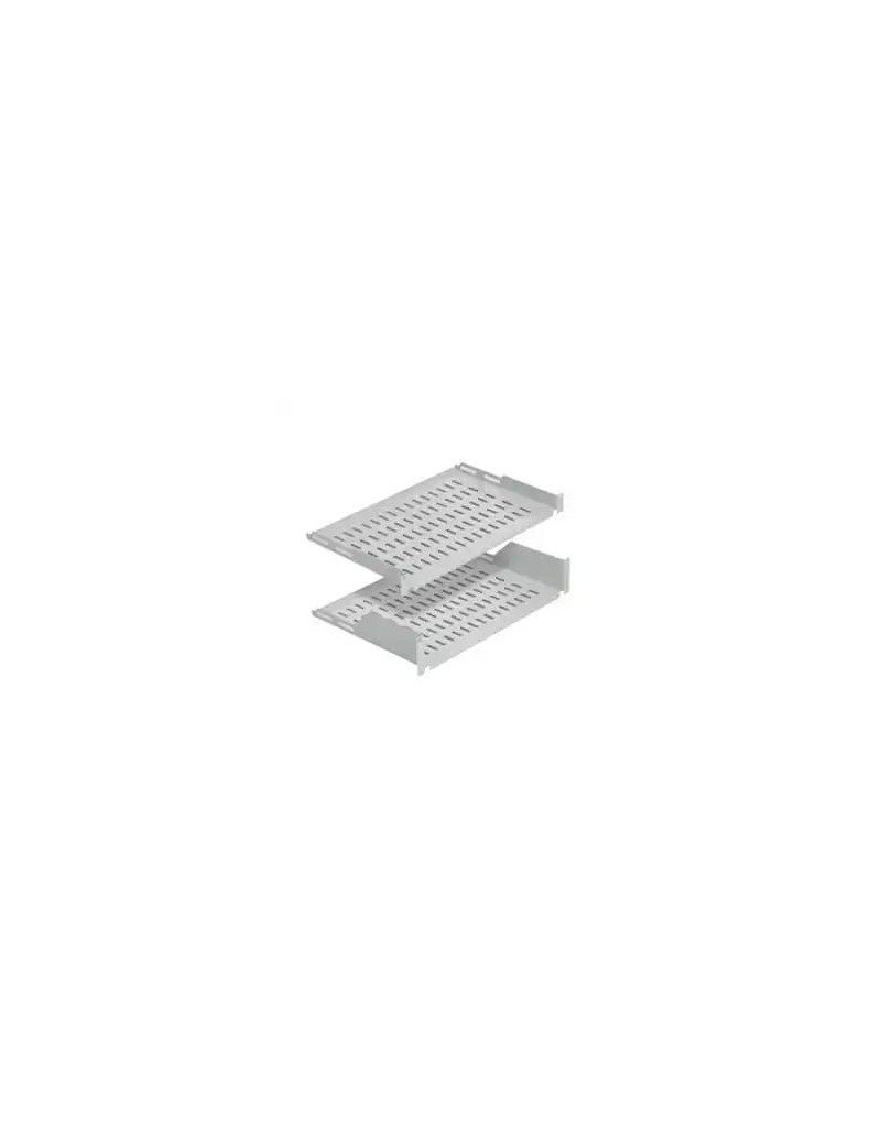 Polica fiksna 400mm rack Mirsan 19/1U Bela MR-RAK1U40-02 - 1 Polica fiksna 400mm rack Mirsan 19/1U Bela MR-RAK1U40-02 - 1