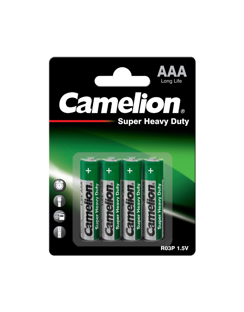 Camelion cink-karbon baterije AAA