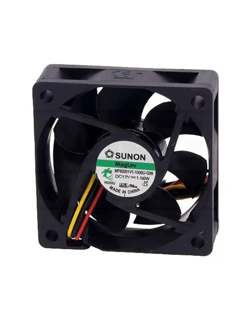 Ventilator SUNON DC12V 60x60x20 3 izvoda  - 1