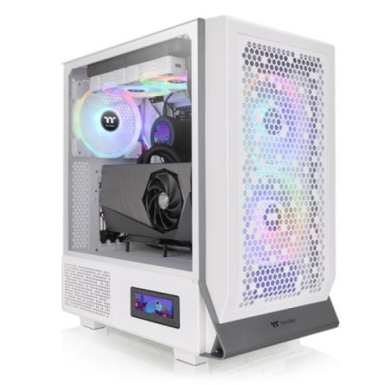 Kućište Thermaltake Ceres 300 TG ARGB Snow/Glass*1/Fan x3/CA-1Y2-00M6WN-00  - 1