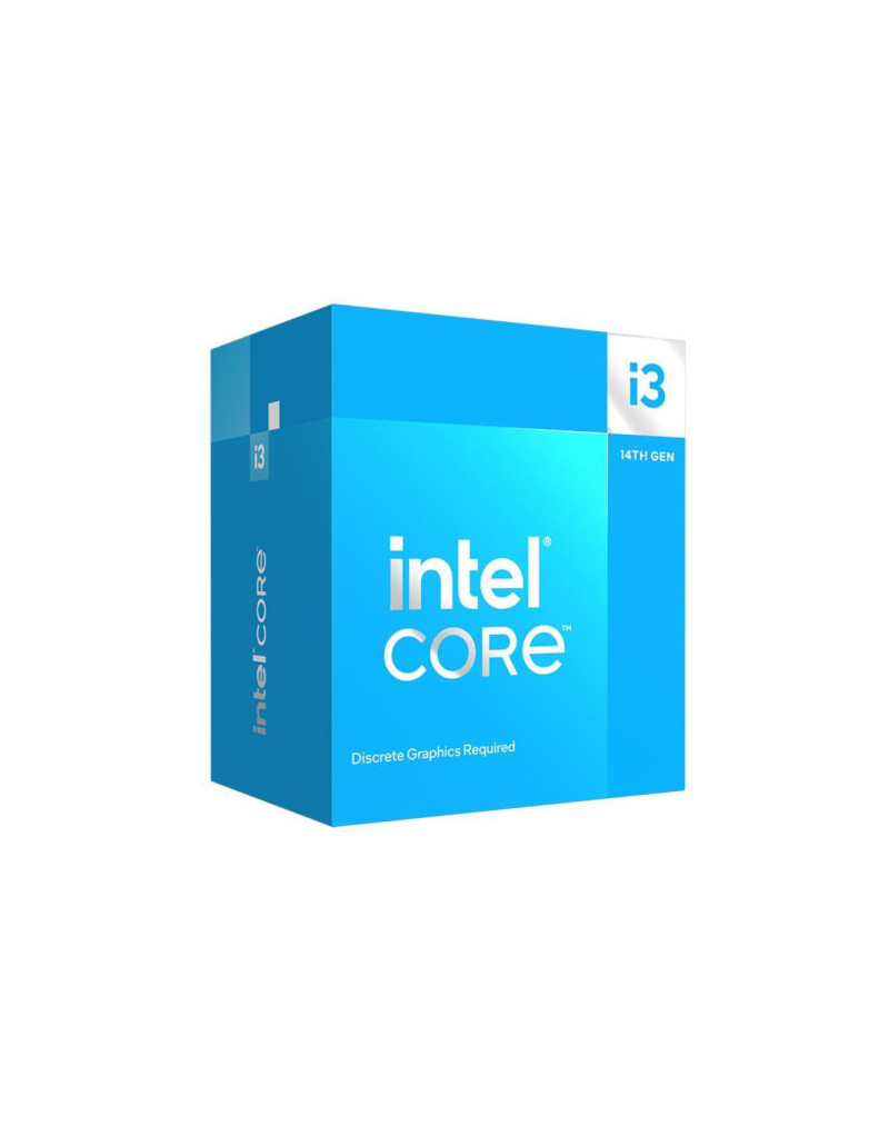 CPU s1700 INTEL Core i3-14100F 4-Core do 4.70GHz Box - 1 CPU s1700 INTEL Core i3-14100F 4-Core do 4.70GHz Box - 1