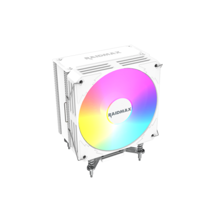 CPU Hladnjak Raidmax AC1204 120mm RGB/PWM/4 heatpipe/White, AC1204KPW  - 1