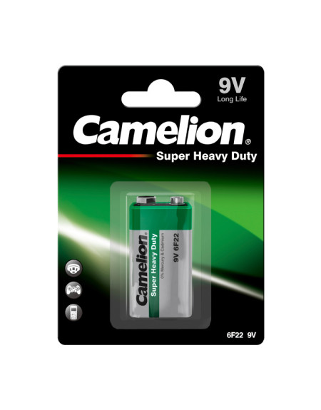 Camelion cink-karbon baterija 9V