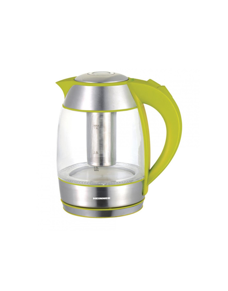 Električno kuvalo HEINNER HEK-TF2200GR 1,8l/2200W/filter za čaj/zeleno - 1 Električno kuvalo HEINNER HEK-TF2200GR 1,8l/2200W/filter za čaj/zeleno - 1