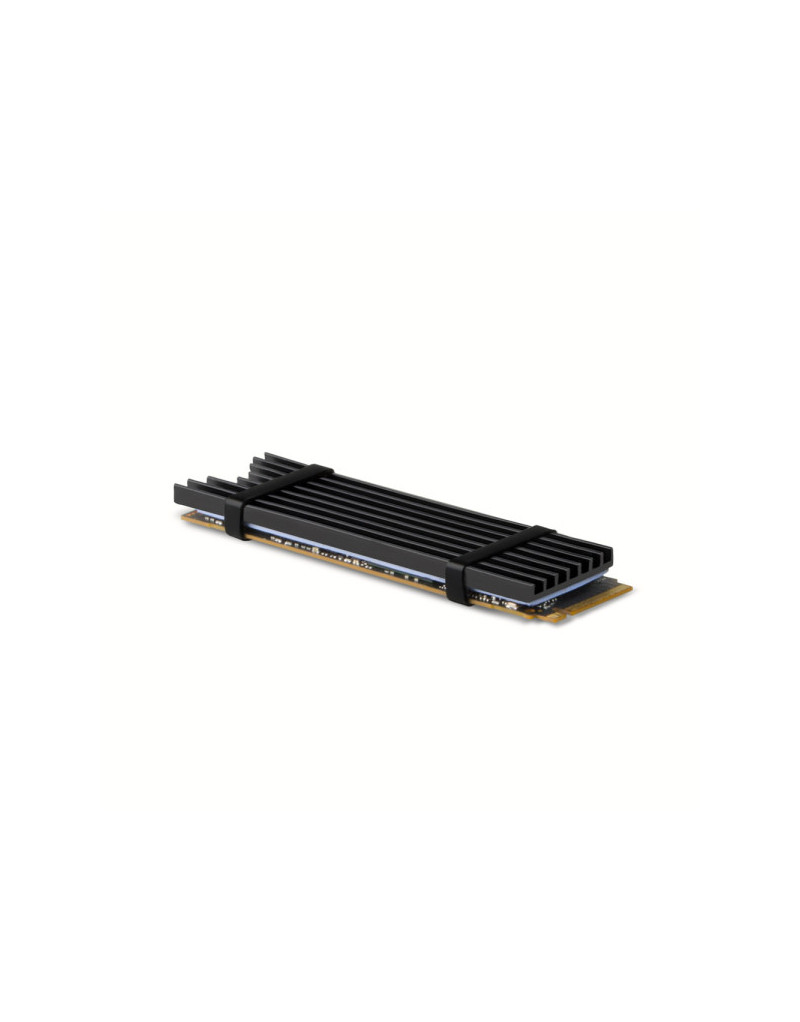 SSD M.2 Hladnjak AXAGON CLR-M2L6 passiv M.2-SSD-2280 6 mm, Crni - 1 SSD M.2 Hladnjak AXAGON CLR-M2L6 passiv M.2-SSD-2280 6 mm, Crni - 1