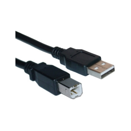 Kabl USB A - USB B M/M 5m crni