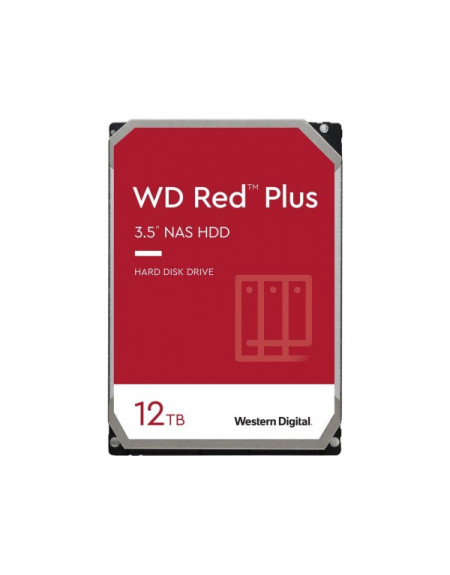 HDD WD 12TB WD120EFBX RED PLUS 7200RPM 256MB