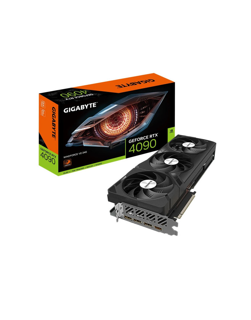 SVGA Gigabyte RTX4090 WindForce 3 24GB GDDR6, GV-N4090WF3V2-24GD