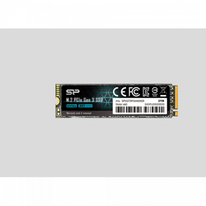 SSD M.2 NVMe Silicon Power A60 Gen 3 256GB, SP256GBP34A60M28
