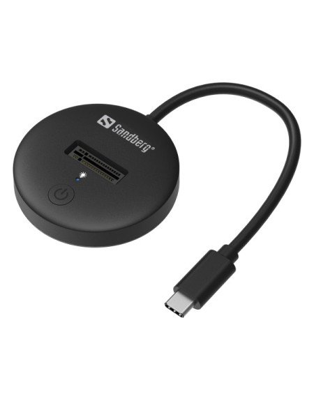 USB 3.2 Dock Sandberg za M.2+NVMe SSD 136-47