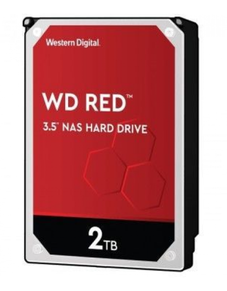HDD WD 2TB 3.5 IntelliPower 256M Red for NAS WD20EFAX