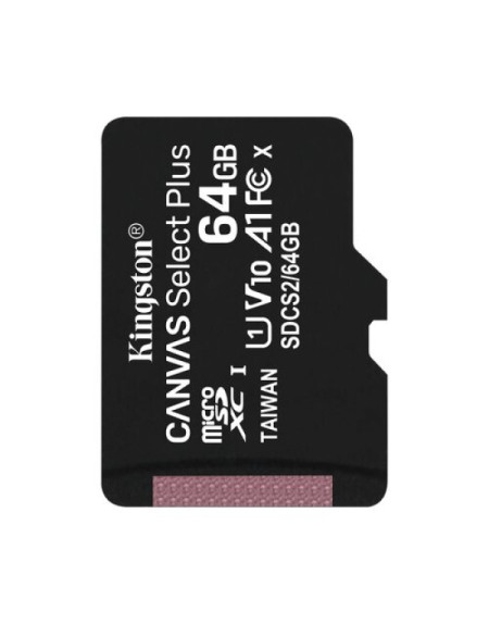 Micro SD Kingston 64GB Canvas Select Plus SDCS2/64GBSP bez