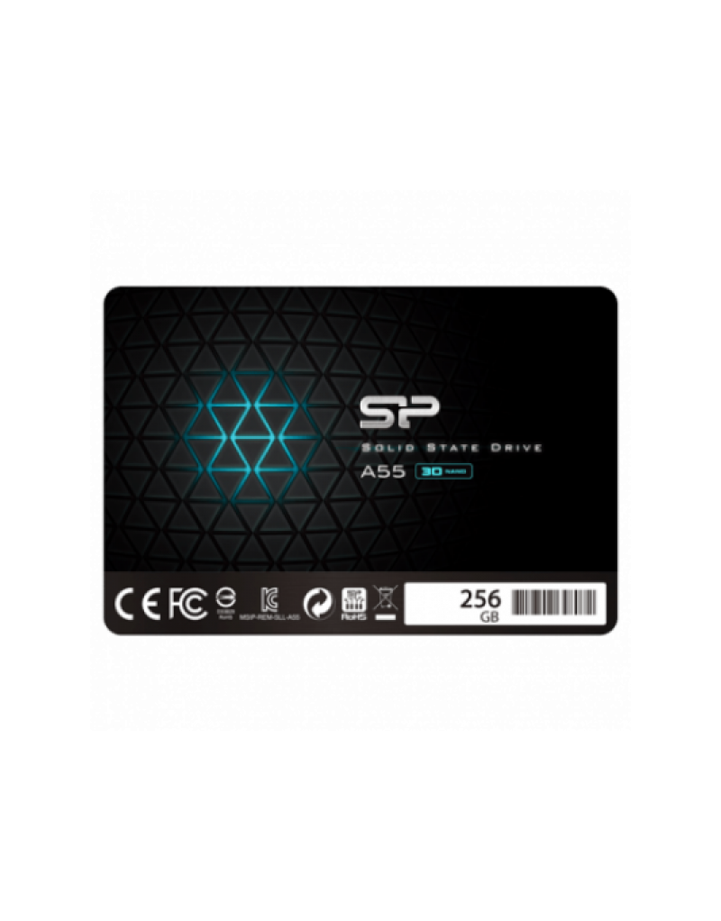 SSD 2.5" SATA Silicon Power A55 256GB, SP256GBSS3A55S25