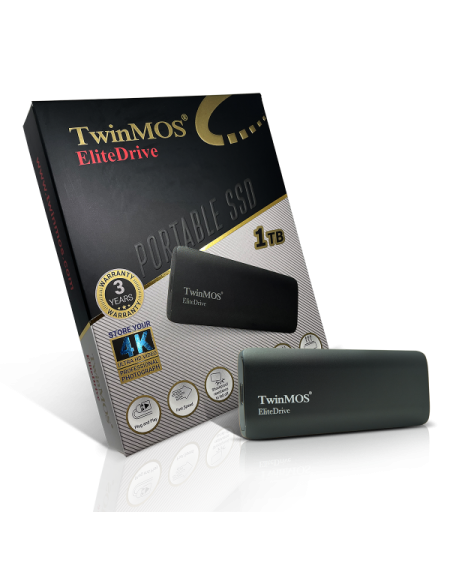 Eksterni SSD 1TB TwinMOS EliteDrive Gold USB 3.2/Type-C
