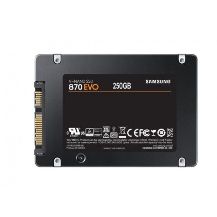 SSD 2.5" SATA Samsung 870 EVO 250GB, 560/530MBs MZ-77E250B