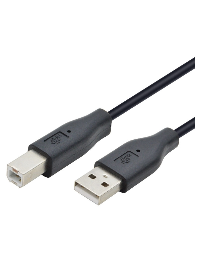 Kabl USB A - USB B M/M 5m crni