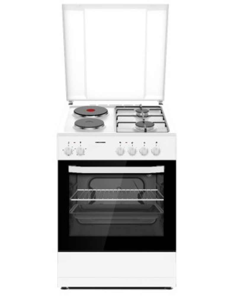 Kombinovani štednjak HEINNER HFSC-S60E2HSWH 2xstruja/2xGas/60cm - 1 Kombinovani štednjak HEINNER HFSC-S60E2HSWH 2xstruja/2xGas/60cm - 1