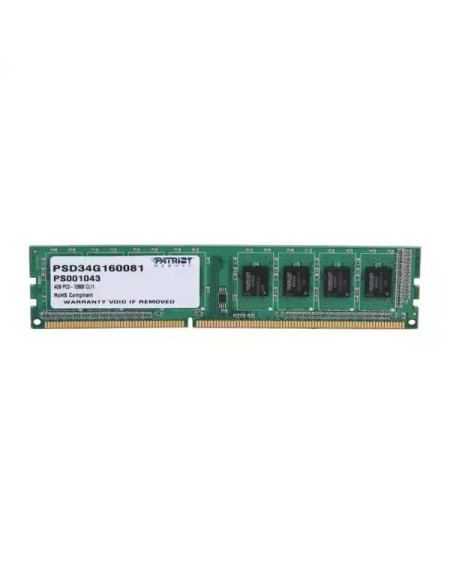 Memorija DDR3 4GB 1600MHz Patriot Signature PSD34G160081