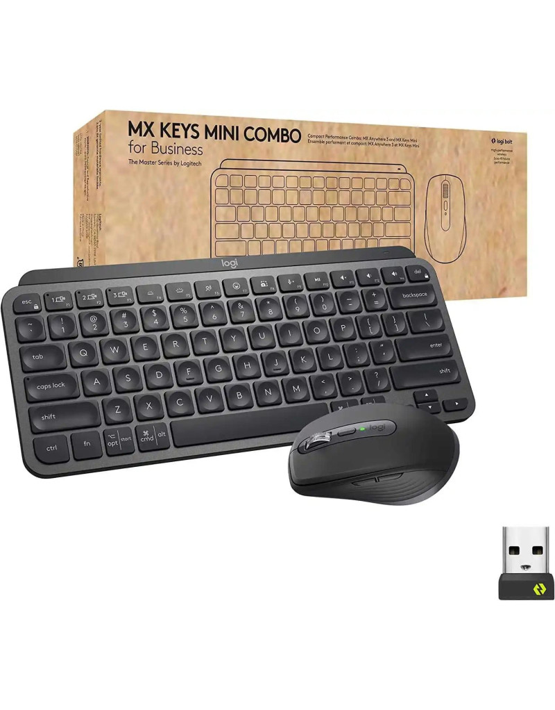 Bežična tastatura + miš Logitech MX Keys Mini Combo 4000dpi