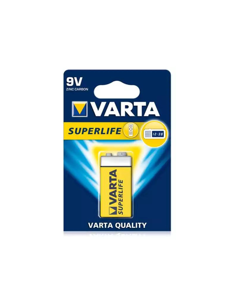 Baterija Varta 6F22 Superlife 9V, nepunjiva