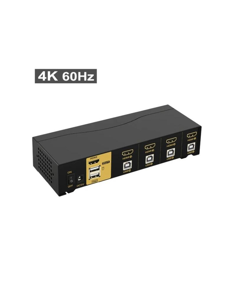 HDMI KVM USB svič CKL-94H2 4 ports HDMI 2.0 Compliant up to 4K