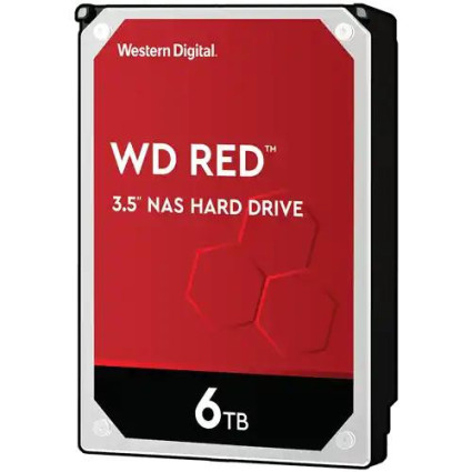 Hard disk 6TB SATA6 Western Digital 256MB WD60EFAX NAS
