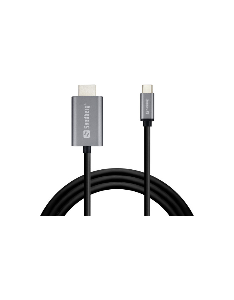 Kabl Sandberg USB C - HDMI 4K 136-21