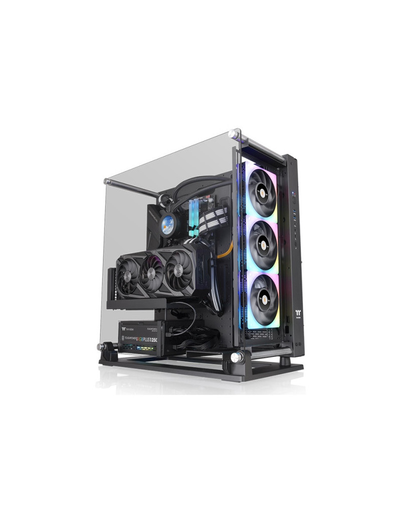 Kućište Thermaltake Core P3 TG Pro Black/Wall Mount/Glass/NoRiser  - 1