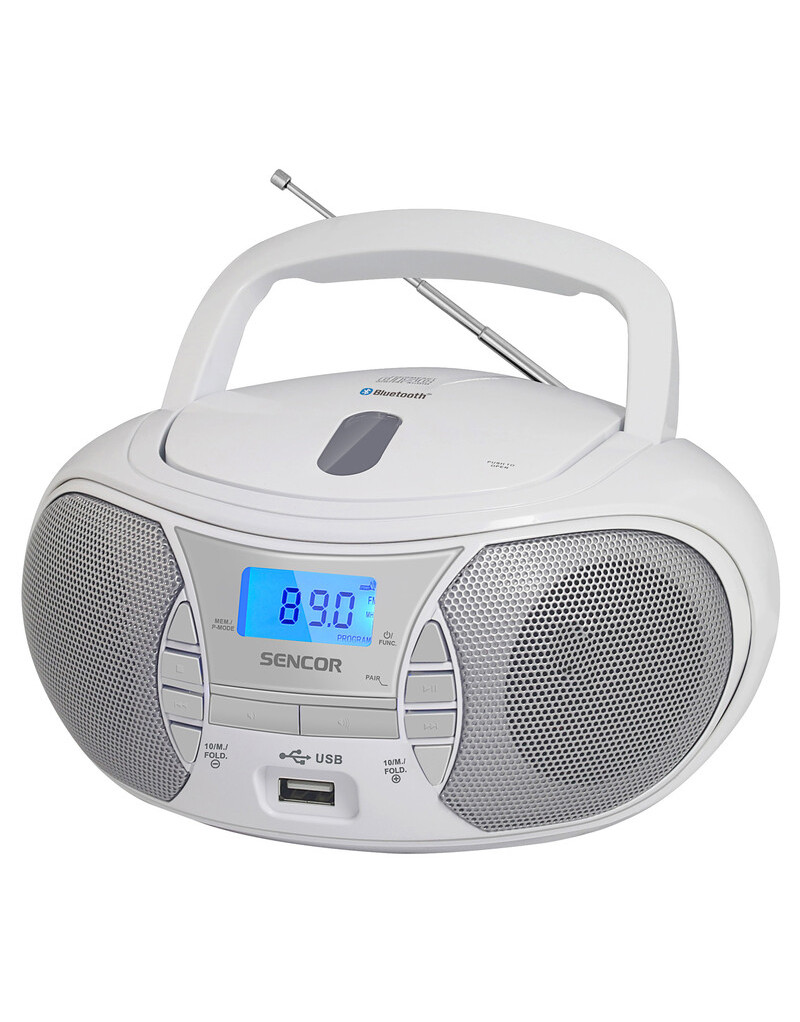 Radio CD Player SENCOR SPT 2700 WH S CD/MP3/USB/BT - 1 Radio CD Player SENCOR SPT 2700 WH S CD/MP3/USB/BT - 1