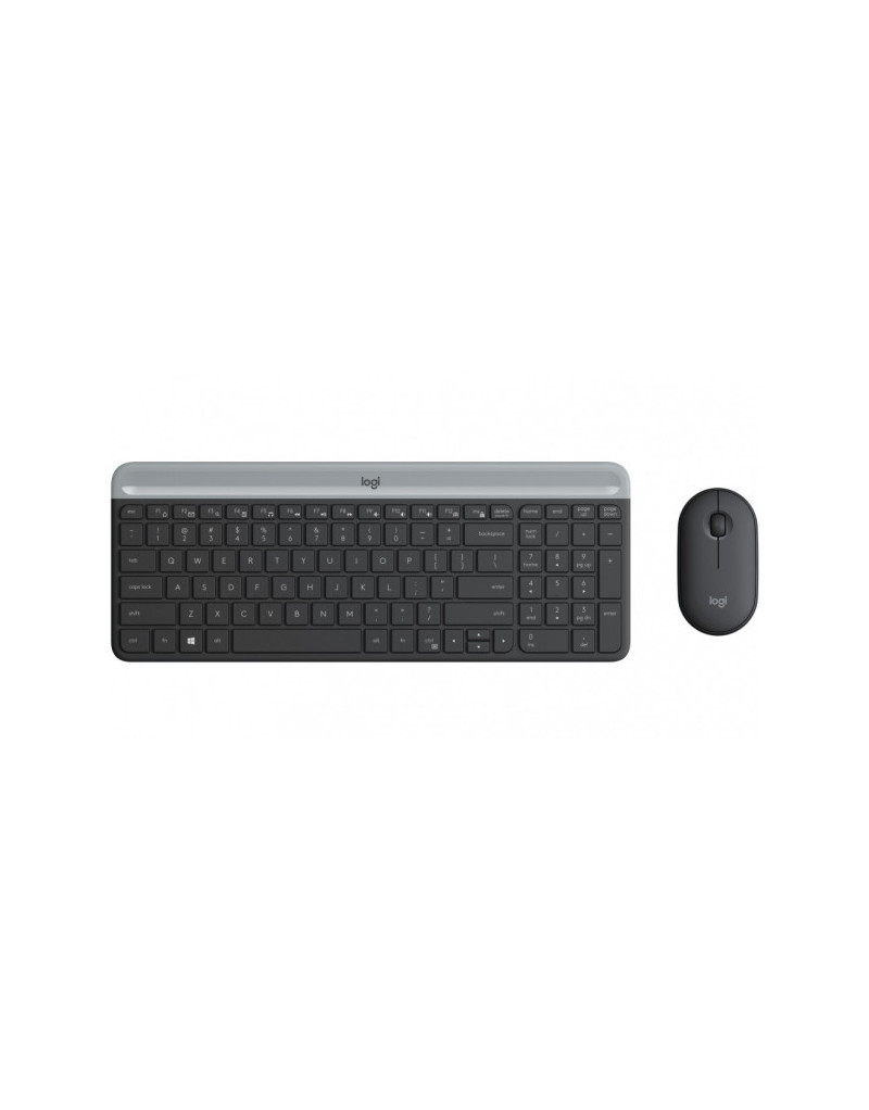 Tastatura + Miš Logitech MK470 US Slim Wireless 920-009204