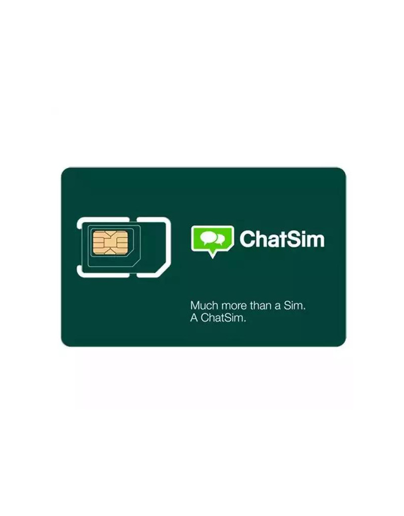 ChatSIM + ChatSIM plus activation card