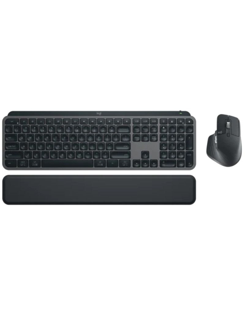 MX Keys S Combo Graphite Wireless Desktop US tastatura + miš