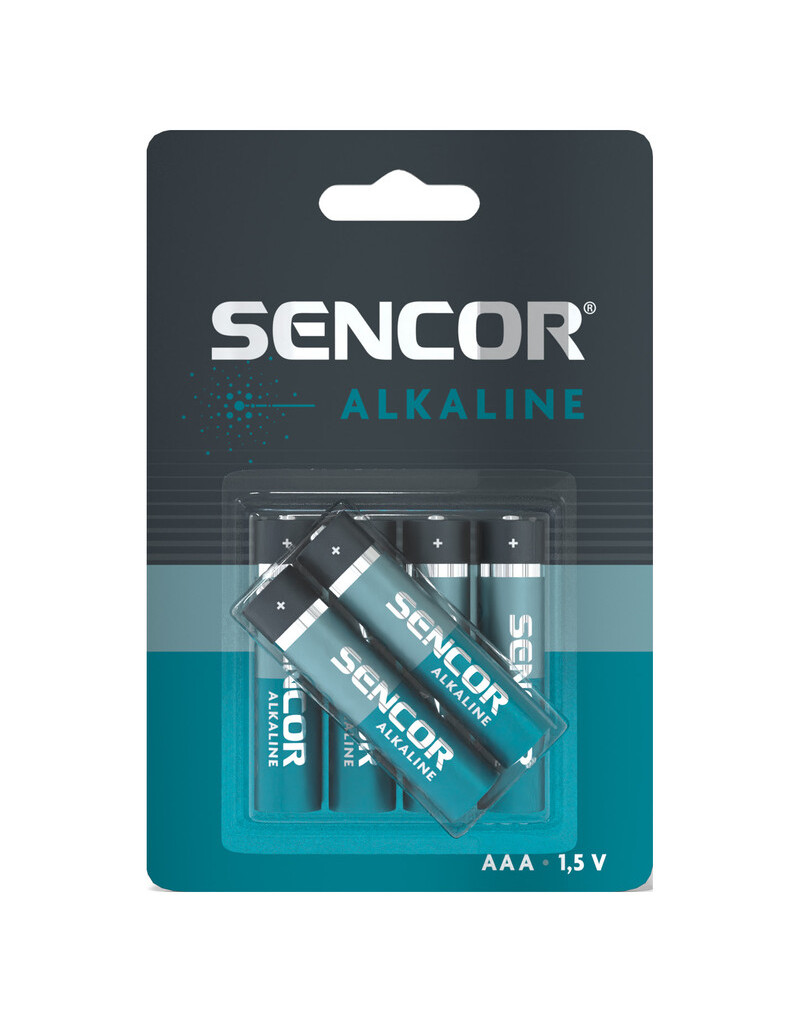Baterija Sencor LR03 AAA 4+2 BP Alkalne 6/1 - 1 Baterija Sencor LR03 AAA 4+2 BP Alkalne 6/1 - 1
