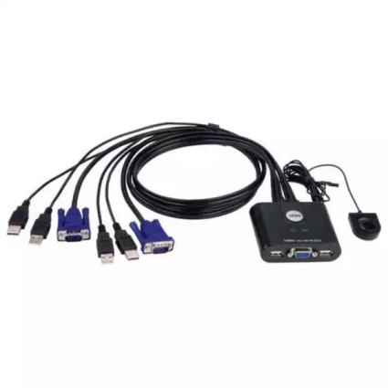 KVM Switch 2p usb Pocket Aten CS22U  - 1