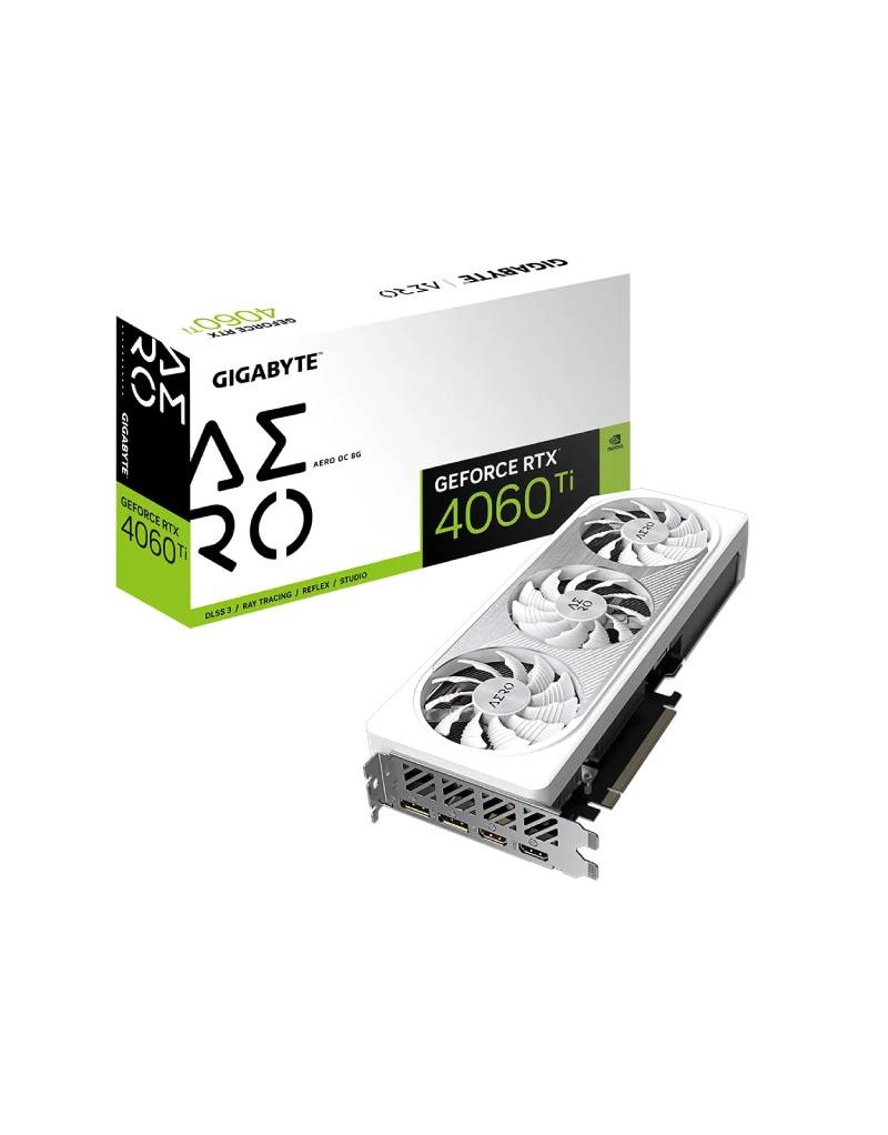 nVidia GeForce RTX 4060 Ti 8GB 128bit GV-N406TAERO OC-8GD